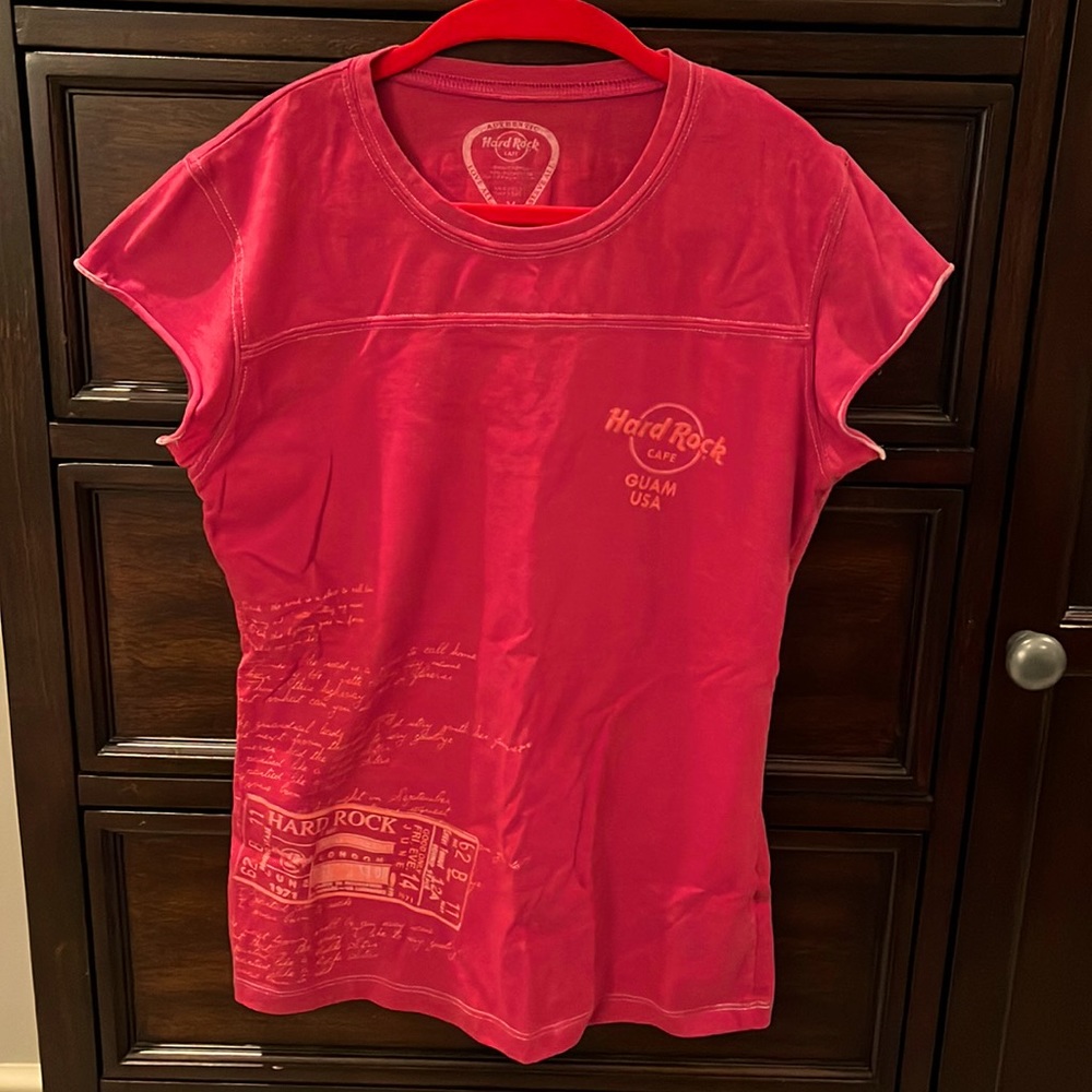 Hard Rock cafe Guam’s T-shirt